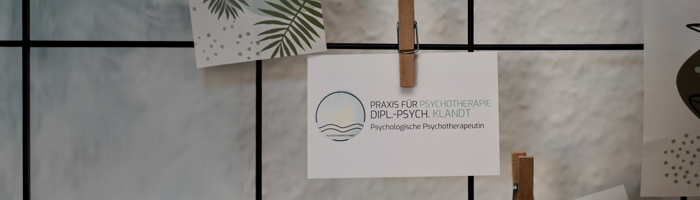 Visitenkarte der Praxis am Gitter
